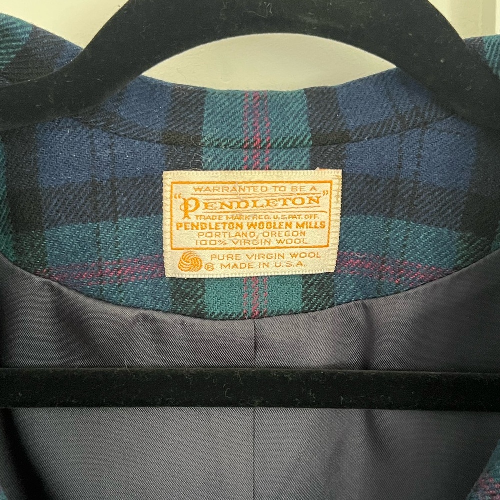 Pendleton Wool Plaid Women's Jacket - image 2